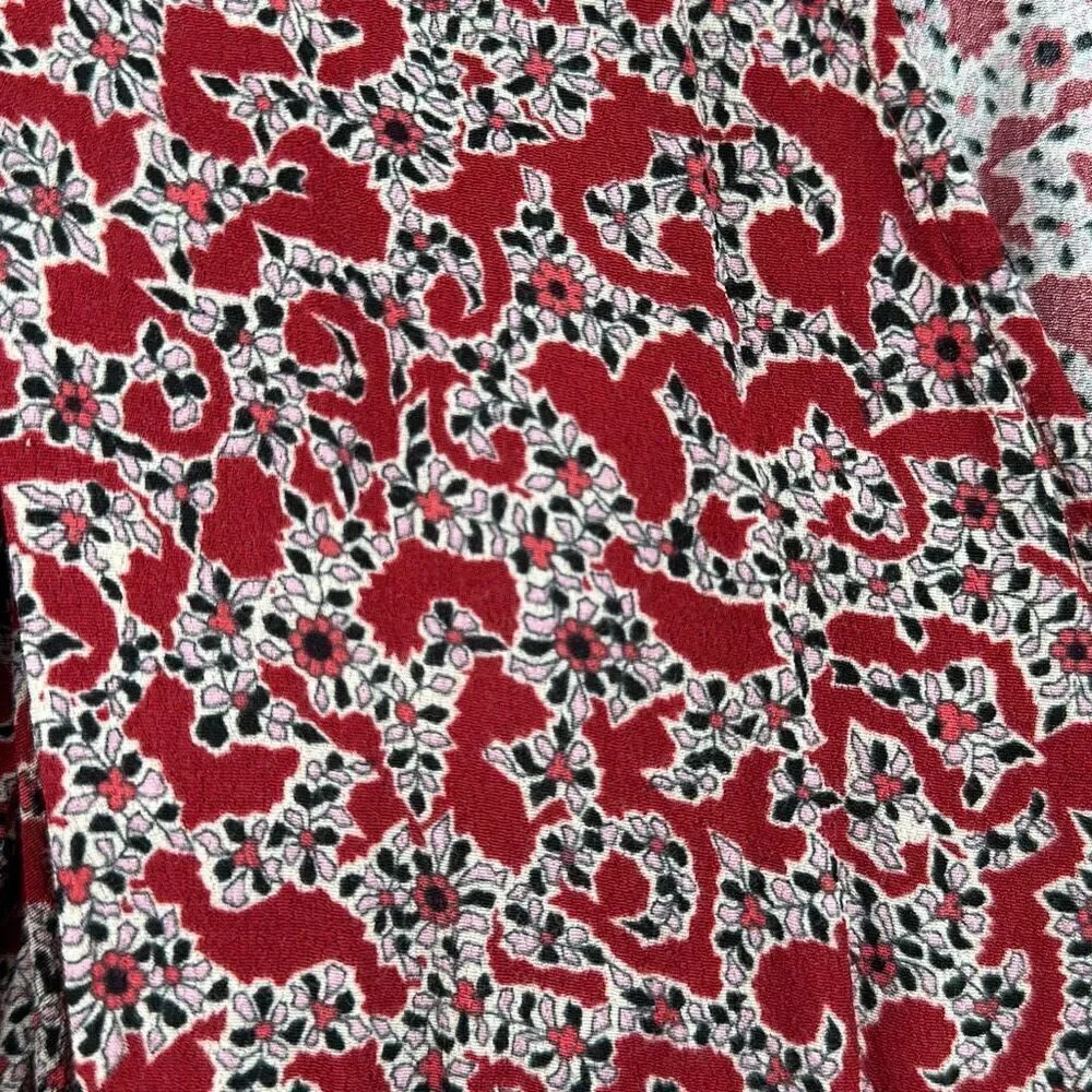 Ba&sh Floral Printed Camille Wrap Dress Size 2 - Picture 10 of 15